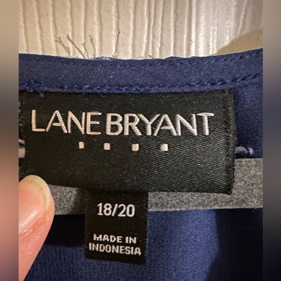 Lane Bryant size 18/20 long sleeve sheer top - Picture 2 of 10